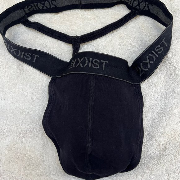 2(X)IST Men's Essential Cotton Y-Back Thong Large - Picture 2 of 5